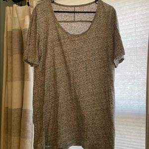 Gray maternity shirt